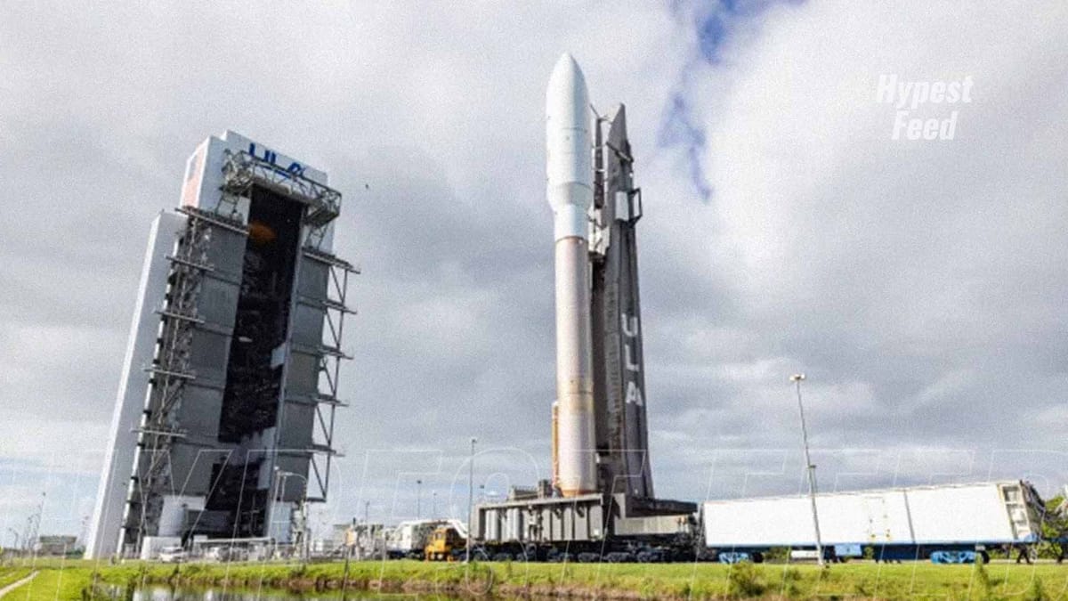Bezos' large rocket is getting ready to launch soon as it becomes visible in view