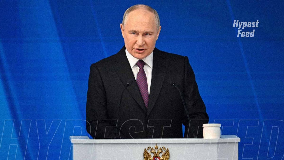 Putin warns the West that Russia is prepared for nuclear war, stating "Weapons exist to be used