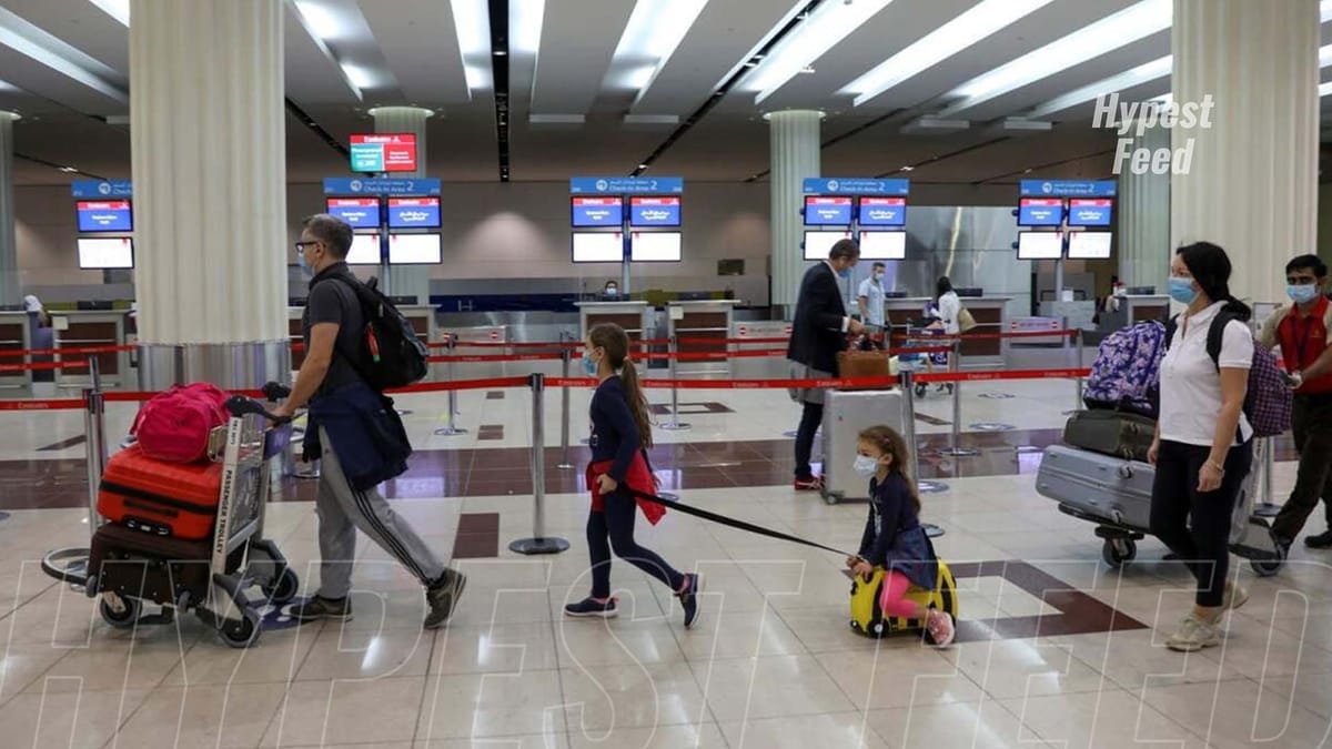 Chaos ensues at Dubai airport amid deadly storms striking UAE and Oman.
