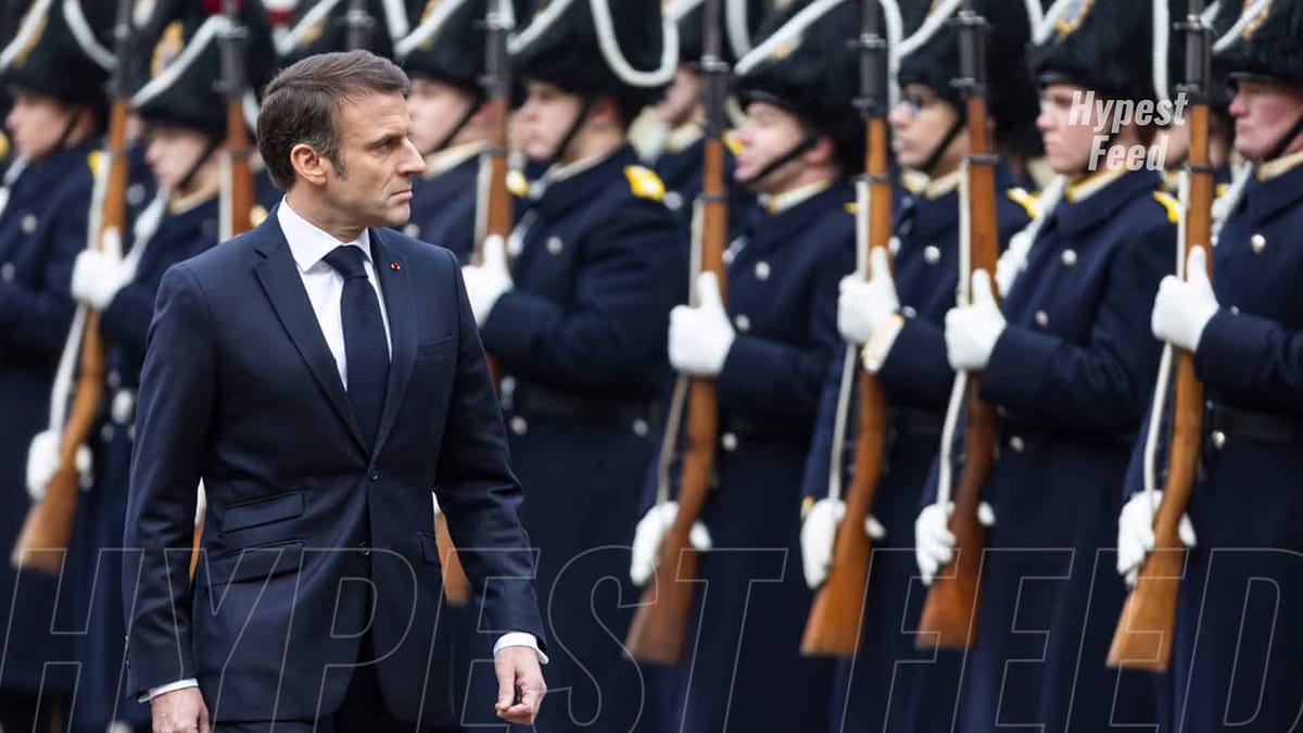 Macron shifts stance from dove to hawk regarding Russia's invasion of Ukraine