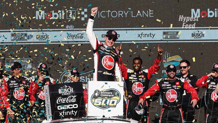 Christopher Bell triumphs after a hard-fought race at Phoenix  Raceway