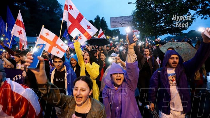 "Georgia Protests Erupt Over 'Foreign Agent' Bill"