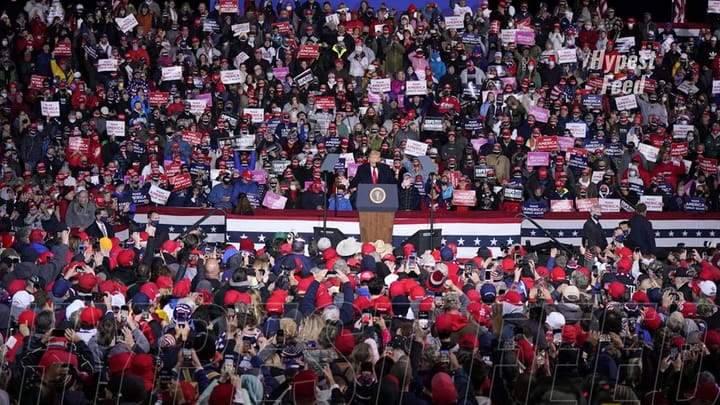 "Massive Turnout at Trump Rally Raises Concerns for Biden"