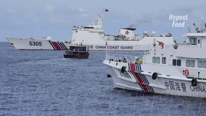 China's attacks on Philippine boats provoke US, prep for Taiwan war.